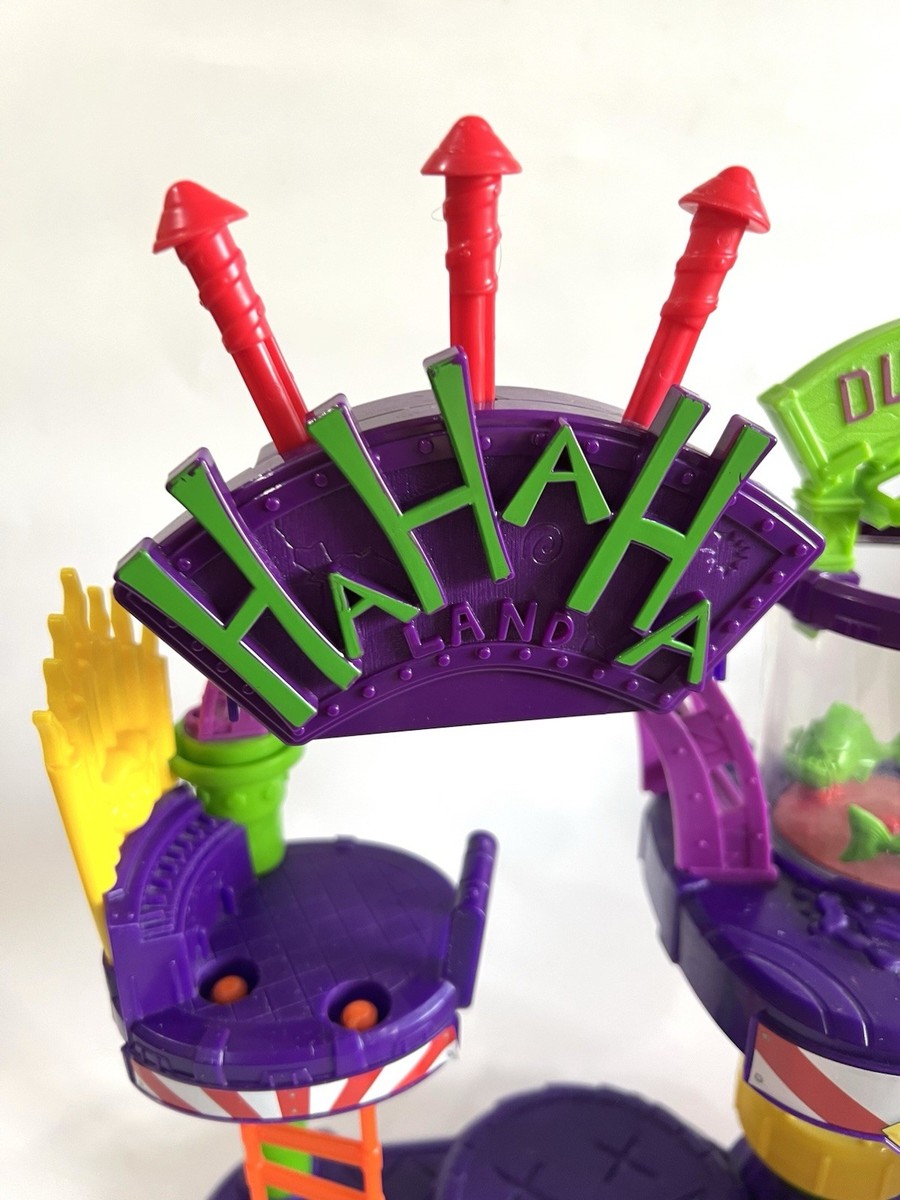 IMAGINEXT DC Super Friends Joker Laff Factory Dunk Tank Rocket