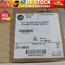 2711-B6C8 Ser B 2711B6C8 PanelView 600 Touch Key DH FRN 4.46  US Free Tax