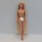 Mattel Cool Clips Barbie Doll Long Platinum Blonde Hair Vintage 1998 90s Toy