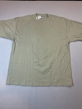 Vintage Y2K Pluma Heavyweight Blank T-Shirt Sand XXL USA Made NWT