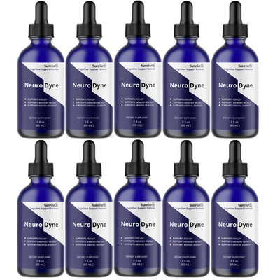 Neuro Dyne Memory Health Supplement, Mental Energy Support Genuine 10 Bottles