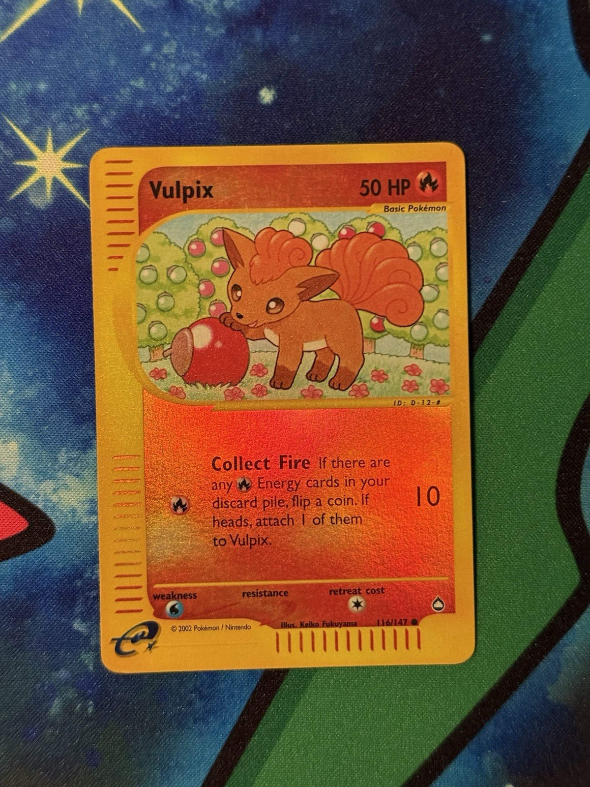 Pokémon TCG: Vulpix Aquapolis #116/147 Reverse Holo NM Condition