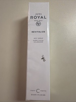 Jafra Royal Jelly Revitalize SPOT SERUM Vit C ~ 1.7 Fl Oz / 50 ml ~ NIB Sealed