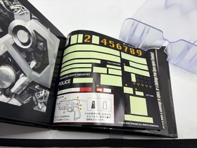 Sega Saturn SS Policenauts First Press Limited Edition Book latter Tested