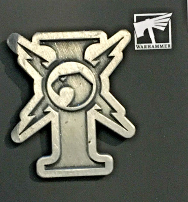 Adeptus Custodes Badge Pin-OOP-Space Marines-Koyo-Faction-Warhammer 40k