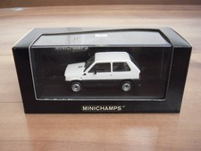 Minichamps Fiat Panda 34 Miniature Car White FIAT PANDA 1/43 1980