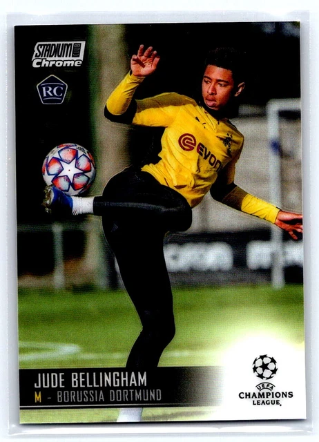 Jude Bellingham 2020-21 Topps Stadium Club Chrome UCL Rookie RC #54 Dortmun bX8c