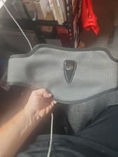 Nike Weight Lifting Training Belt Strength Workout Gym Gray Large Adjustable