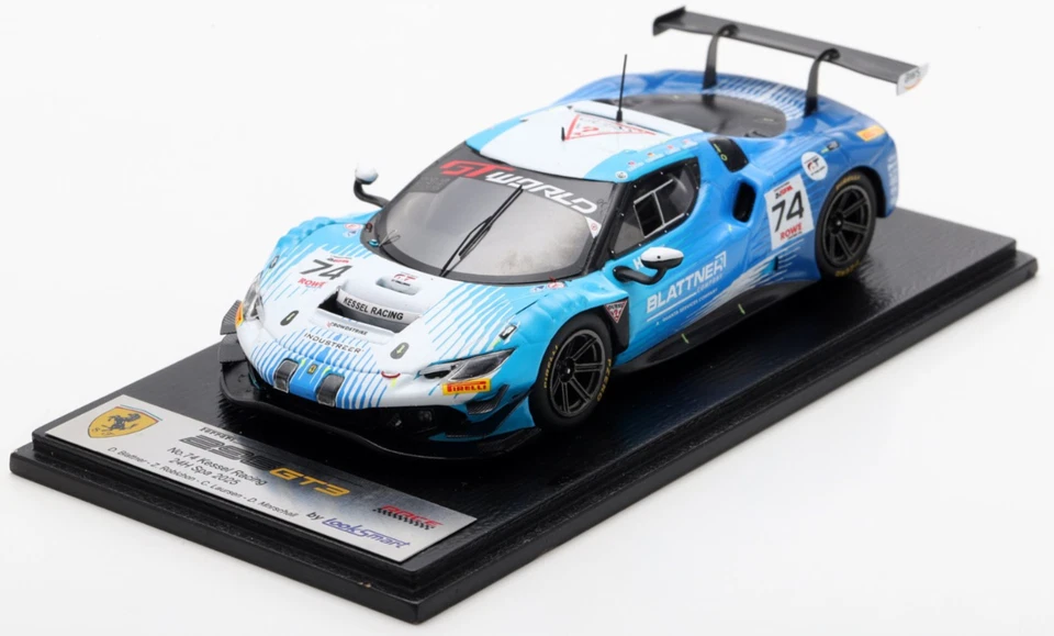 LookSmart Ferrari 296 GT3 - Kessel Racing - 2025 24hrs Spa 1:43 Car LSRC208 - Image 1 of 4