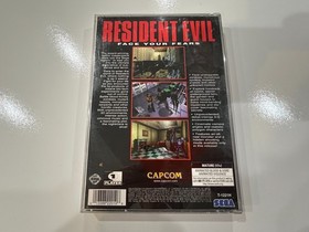 Resident Evil (Sega Saturn 1997) CIB Complete w Manual, Registration Card N MINT