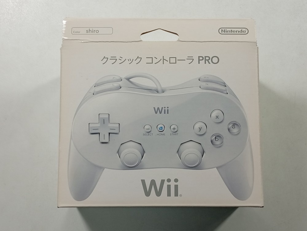 Manette Wii Classic Pro pour jouer aux jeux GameCube et Virtual Console