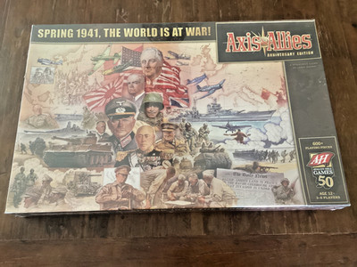 Axis & Allies Anniversary Edition OVP Rarität