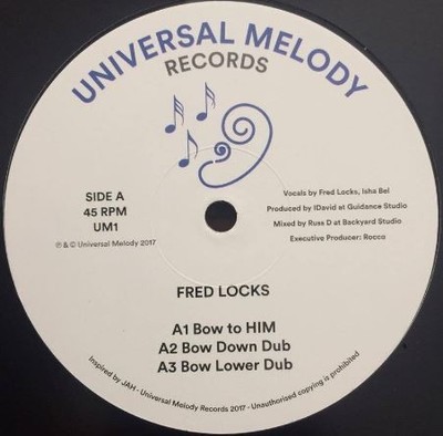 Fred Locks, I-David - Bow to HIM & Power Of The King (12'', Single)