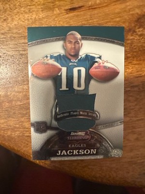 2008 Bowman Sterling - DeSean Jackson #169 Large Swatch /309 (MEM, RC)