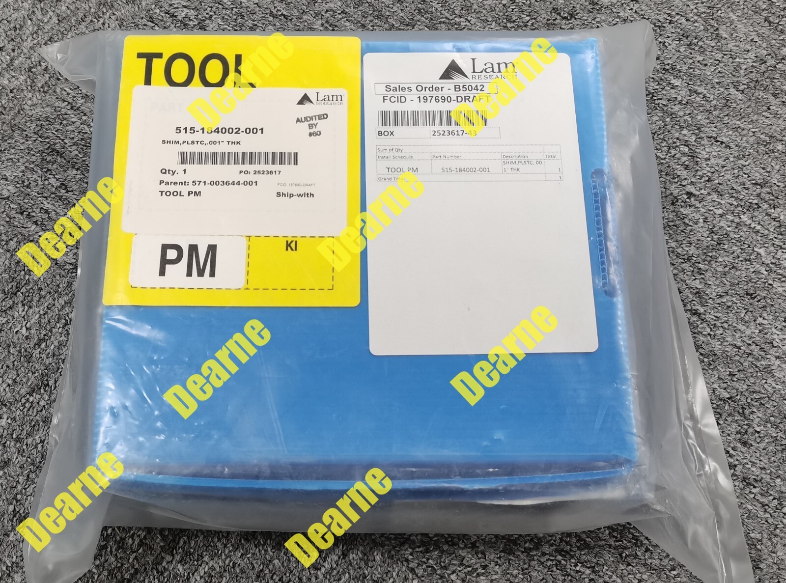 LAM RESEARCH 515-184002-001