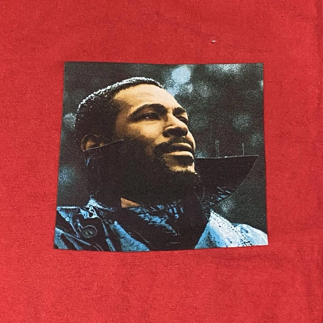 T shirt homme Supreme XL 10Fw Marvin Gaye XL emblématique streetwear rare occasion limitée