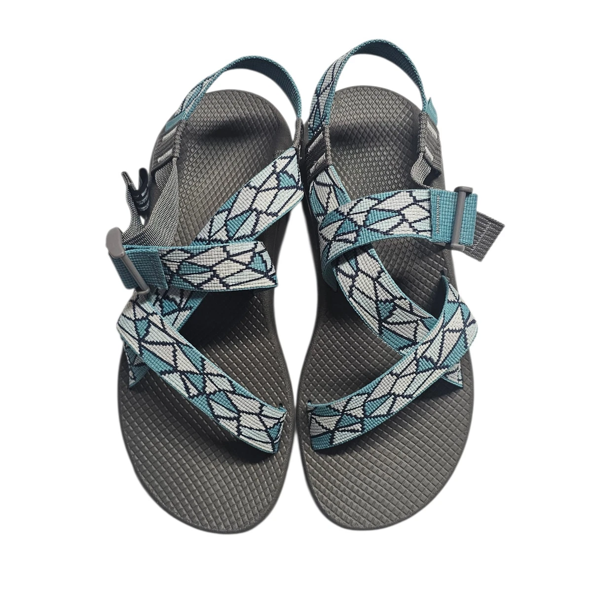 CHACO Hiking SPORTS Sandals Straps Green GEOMETRIC. CHACO - MEN main image 2