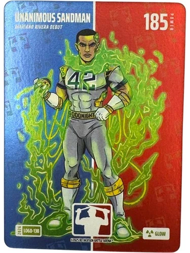 Bo Jackson Battle Arena Unanimous Sandman Logo Glow 185pwr Griffey 2026 Set