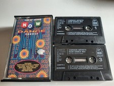VARIOUS ARTISTS -NOW DANCE 902 - DOUBLE CASSETTE TAPE ALBUM 1990 NTWICM