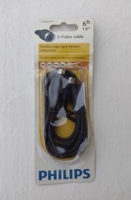 Philips 6 ft S- Video Cable New In Package