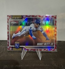 2026 Topps Chrome Baseball- Bobby Witt Jr. #12 KC Royals - Baseball Seams