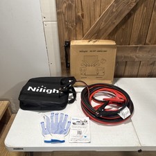 Nilight Jumper Cables for Car Battery 4 Gauge 25FT Booster Cable Heavy Duty 600A