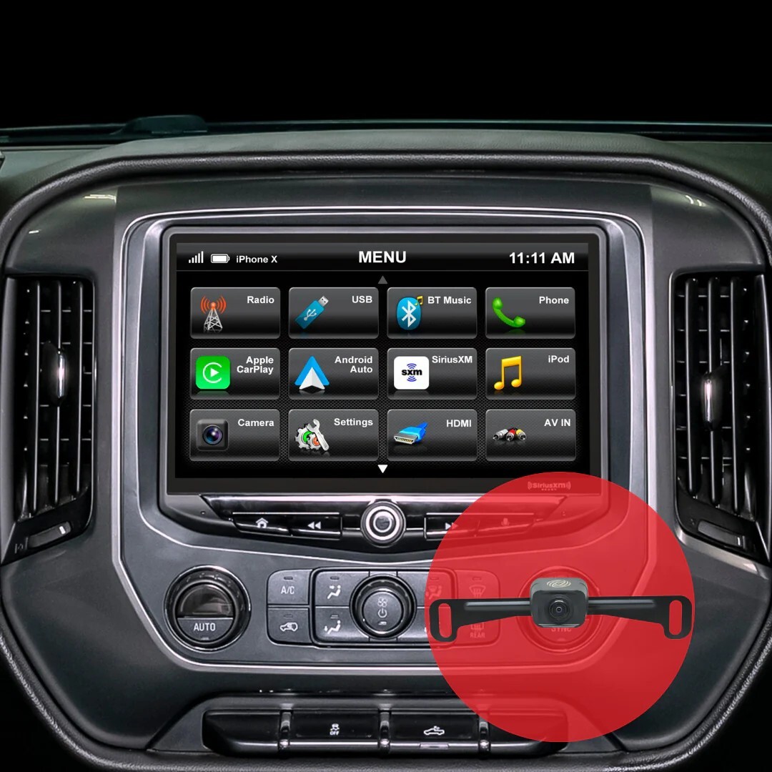 Stinger Plug &amp; Play Radio Kit w/Backup cam for Chevy Silverado/GMC 