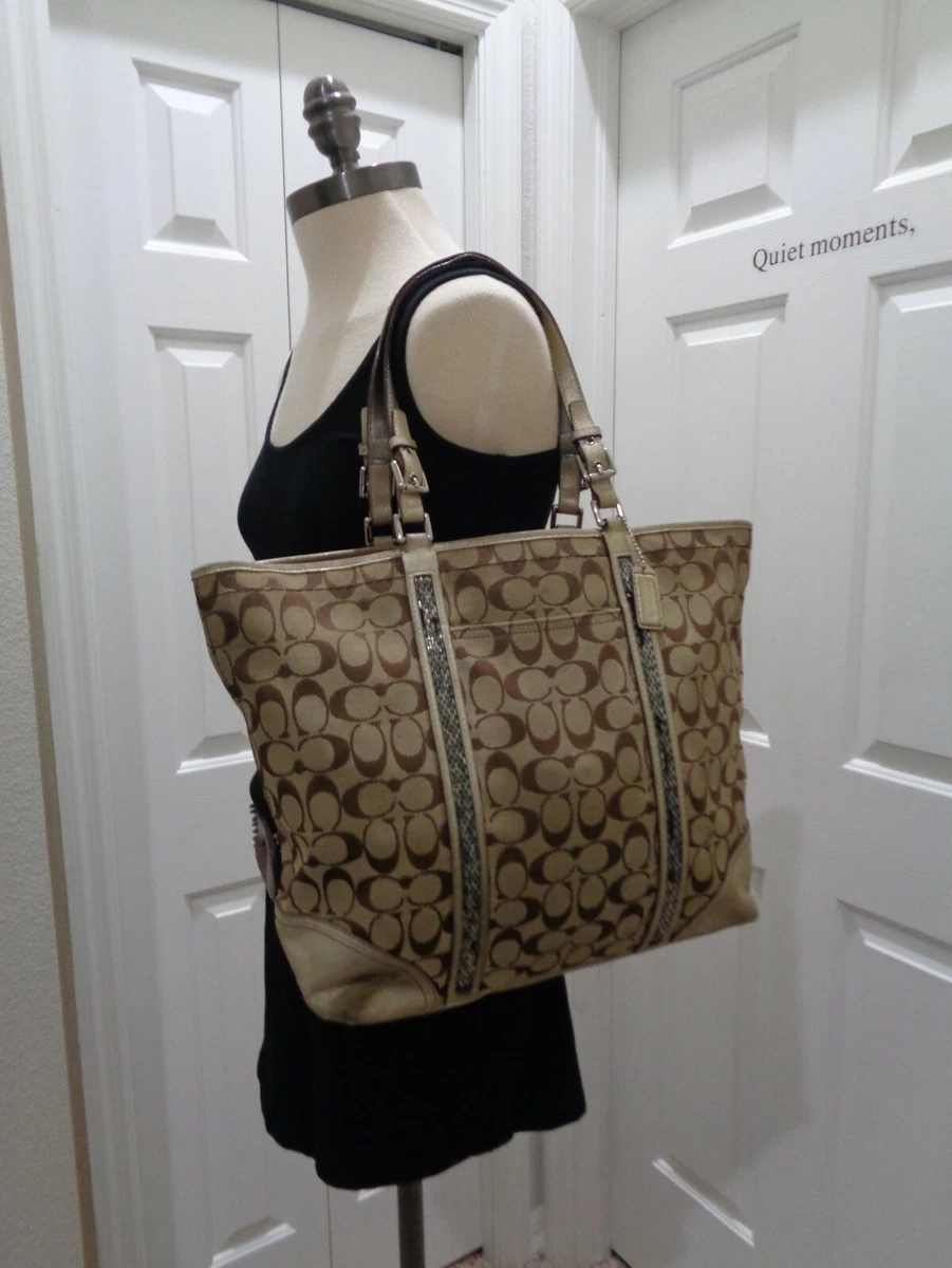 Coach large tote sale Clearance