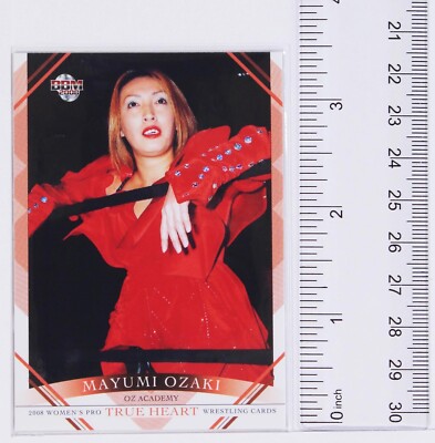 MAYUMI OZAKI - 2008 BBM Women's Pro-Wrestling Trading Card | eBay