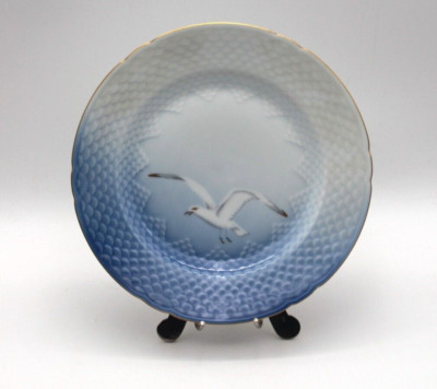 1 von max 7 Bing & Gröndahl B&G Möwe Goldrand Platzteller 24,5cm