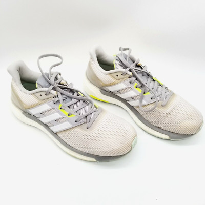 Adidas Supernova Boost Running Shoes Grey White Sneakers BA9937 Womens Size 8.5