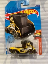 2020 HOT WHEELS ''HW HOT TRUCKS''  #238 = HAUL-O-GRAM = YELLOW & BLACK