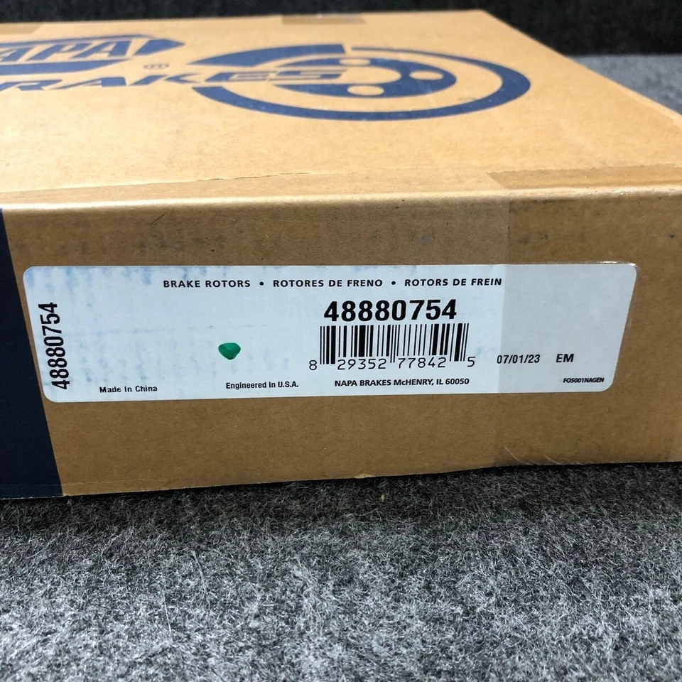 Rotor de freno Napa Premium 48880754 Ford F150 1/2 tonelada - camioneta 2009 Foto 3 de 4