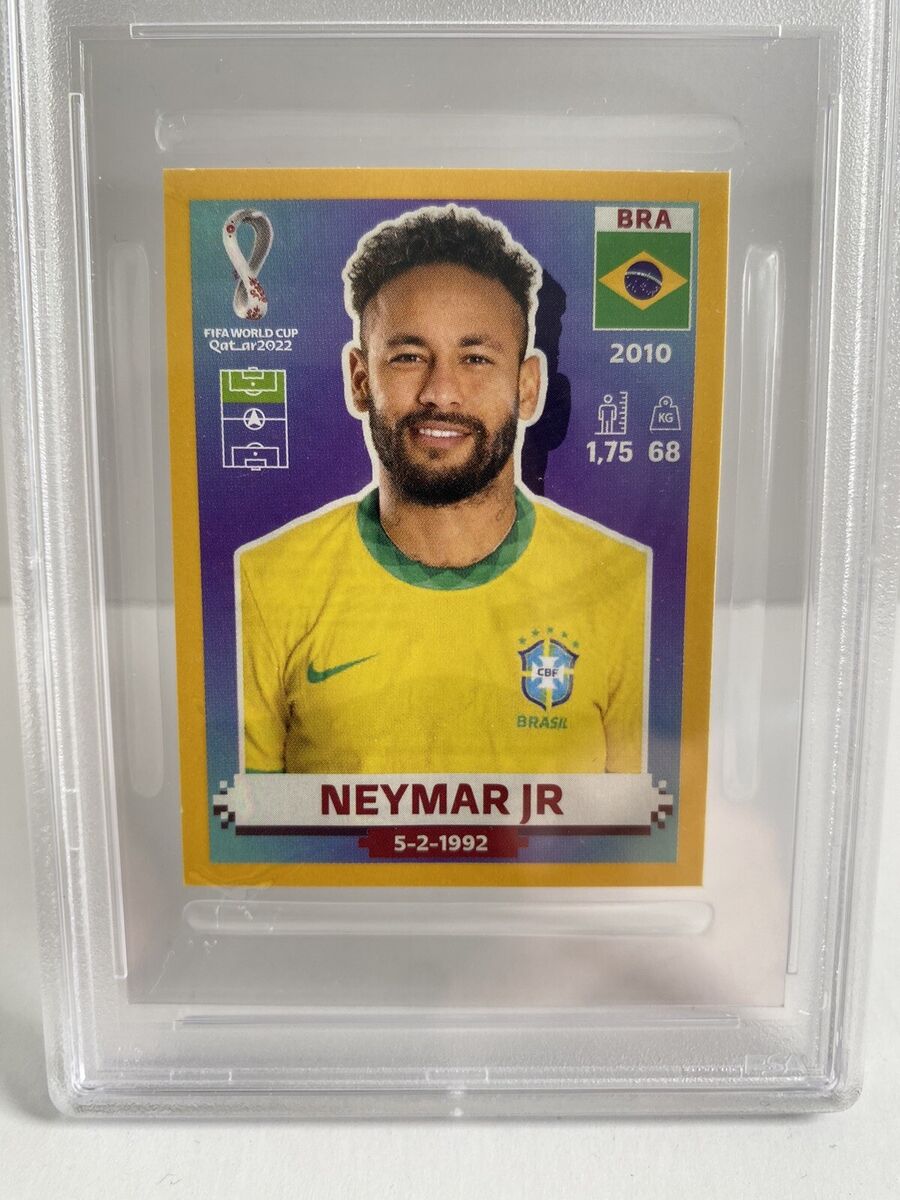 Panini - World Cup Qatar 2022 - Neymar Jr. - Complete (4/4) Gold