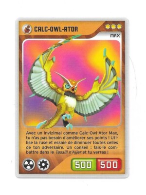 Karte - InviZimals - Nr. 264 - Calc-Owl-Ator - 2013