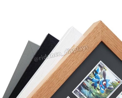 Ridanco 9 Raw Extended Art Print Pokemon 151 Starter Evo Line Raw Card Frame - Afbeelding 3 van 6