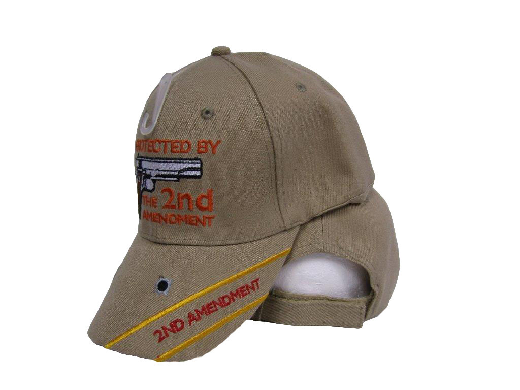 Cappello Da Baseball Militare Stati Uniti - Nero, Pistole Incrociate, Regolabile, Licenza Ufficiale - Foto 3