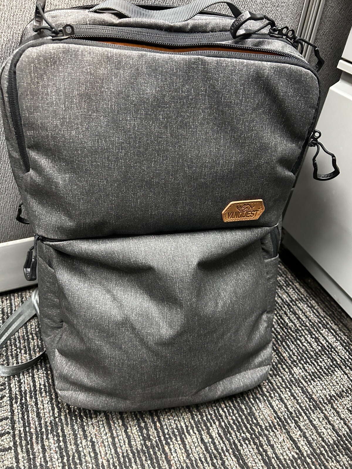 Vanquest ADDAX25 Backpack Grey Laptop Bag For EDC eBay