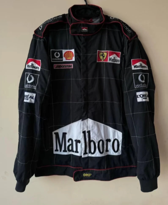Marlboro F1 Racing vintage jacket Team Racing Embroidered Jacket