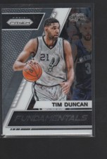 TIM DUNCAN 2017-18 PANINI PRIZM FUNDAMENTALS CARD #1