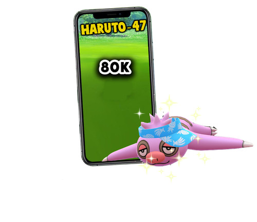 Pokemon Shiny Slakoth Visor Mini P T C 80k