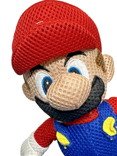 Coleccionable Oficial Nintendo Super Mario Bros Mario "Scrubby Plush" Aprox. 11" - Imagen 2 de 17