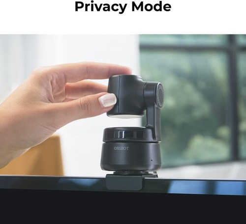OBSBOT Tiny PTZ 4K AI Powered Framing & Autofocus Webcam with Dual Microphones - Picture 7 of 8