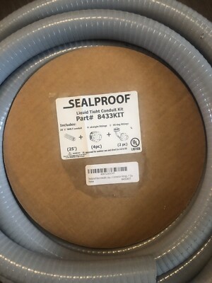 Sealproof Liquid Conduit, part# 8433, 23-feet, New, 1-in ID