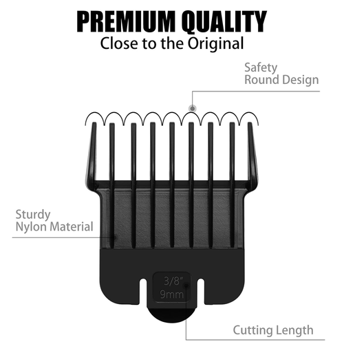 Paquete de 5 protectores T Outliner aptos para recortadora Andis T Outliner, recortadora de repuesto - Imagen 4 de 12