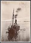 Antarctica Whaling Catcher Ship & Inflated Blue Whales Original 1920s Photograph