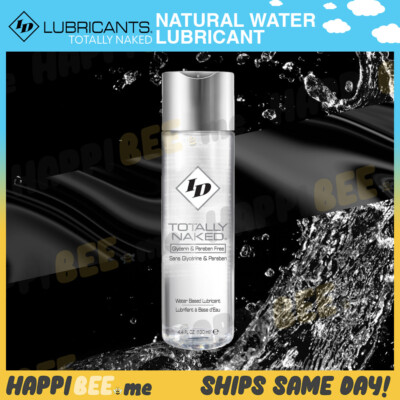 ID GLIDE TOTALLY NAKED Lubricant H2O Natural Slippery Wet Jelly Water Sex Lube | eBay ID GLIDE TOTALLY NAKED Lubricant H2O Natural Slippery Wet Jelly Water Sex Lube | eBay