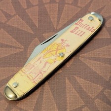 Buffalo Bill Commemorative Knife Made In USA Single Blade Jack