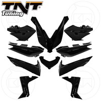 Yamaha X-MAX 400 2017 Kit Verkleidung Original 10-Teilig Schwarz GläNzend