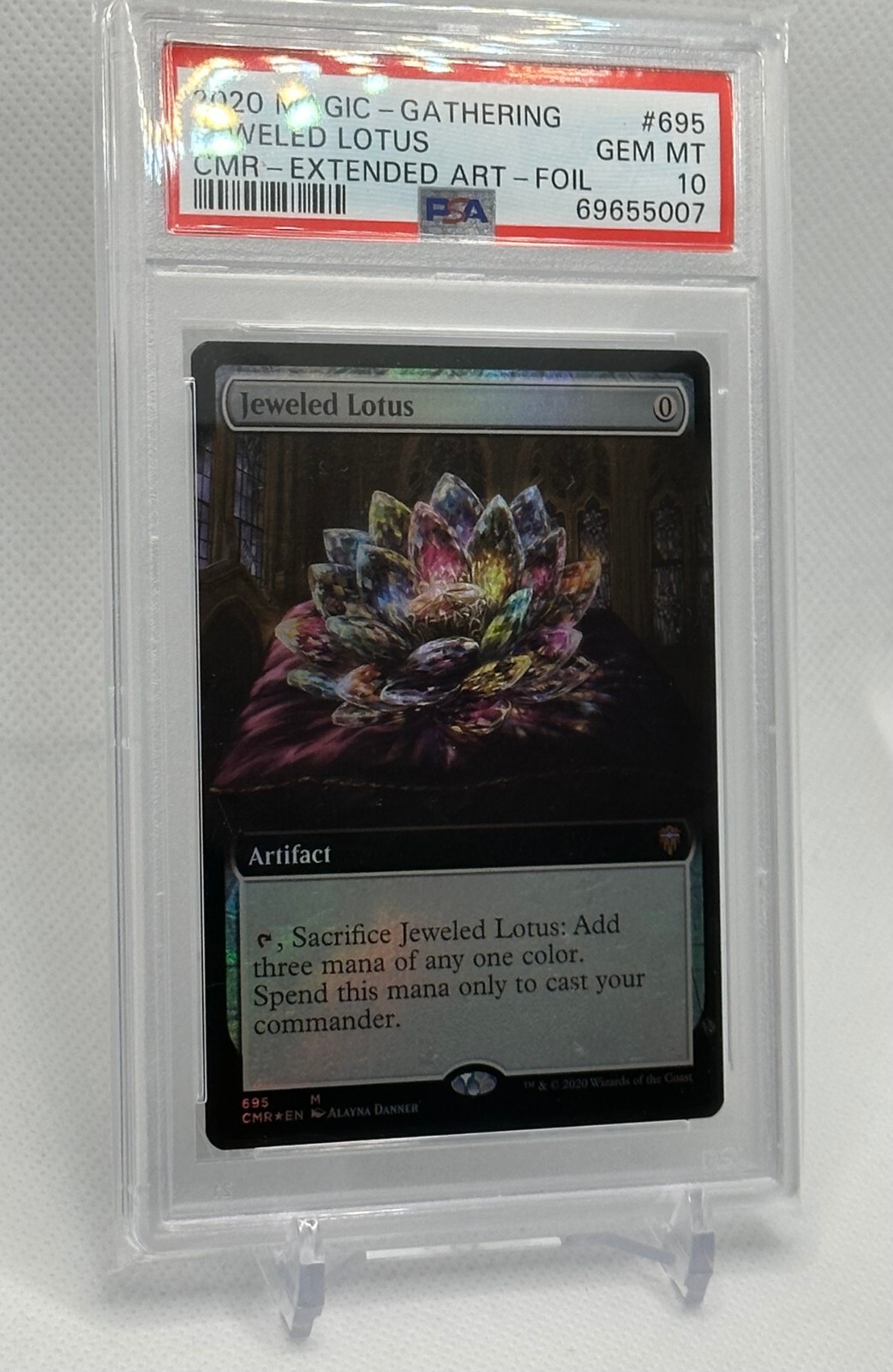 MTG Commander Legends Jeweled Lotus (Extended Art FOIL) 695 PSA 10 eBay